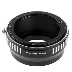 Wewoo Bague d'adaptation appareil photo pour objectif Nikon AI Lens vers Olympus M4 / 3 de montage 