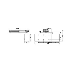 DORMAKABA Fermeporte modèle TS 71