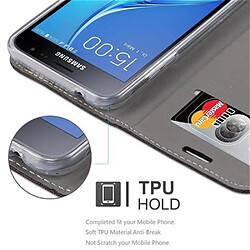 Acheter Cadorabo Coque Samsung Galaxy J3 2016 Etui en Gris