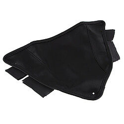 Couverture de Soutien-gorge de Bouclier de Réservoir de Carburant En Cuir PU Noir pour Harley 2007-09