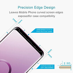 Avis Wewoo Verre trempé pour Samsung Galaxy S9+ 0.26mm 9 H Dureté de Surface 2.5D Courbée Edge Protecteur D'écran Avant 2 PCS