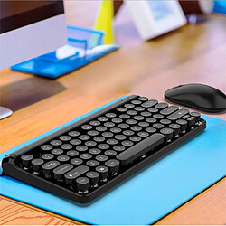 Manuel d'utilisation de la souris clavier sans fil 2.4G Clavier multimédia sans fil pour PC - Noir