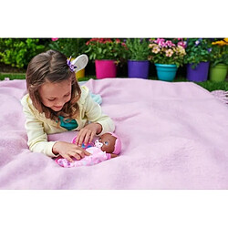 Mattel My Garden Baby - Mon Premier Bébé Papillon rose, 23 cm, corps souple avec ailes en peluche - Poupée / Poupon - Des 18 mois