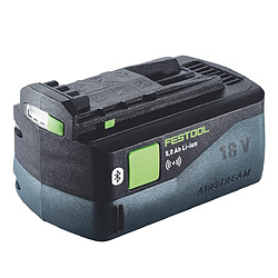 Festool BP 18 Li 5,0 ASI Batterie 5,0Ah 18V / 5000mAh Li-Ion Bluetooth avec indicateur de charge (577660)