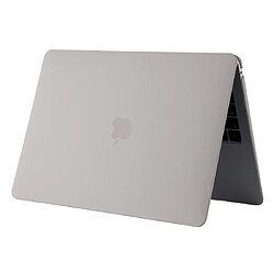 Acheter Wewoo Housse Coque Mac Étui de protection en plastique pour ordinateur portable de style crème MacBook Pro 13.3 pouces 2019 Gris clair