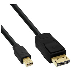 Alpexe Câble InLine® Mini DisplayPort à DisplayPort noir 2m