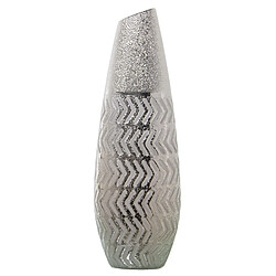 Vase Alexandra House Living Argenté Céramique 10 x 16 x 45 cm