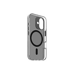 Avis Decoded Coque pour iPhone 16 Pro Compatible MagSafe Translucide Anti-jaunissement Noir transparent