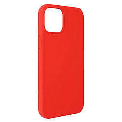 Avizar Coque iPhone 13 Mini Finition Soft-touch Silicone Semi-rigide rouge