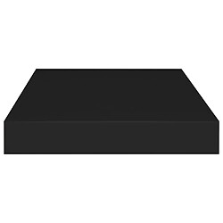 Acheter vidaXL Étagère murale flottante noir 40x23x3,8 cm MDF