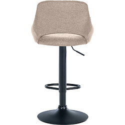 Acheter Non Tabouret de bar Milet tissu noir