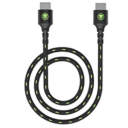 Câble HDMI de 2 mètres SNAKEBYTE Noir et vert