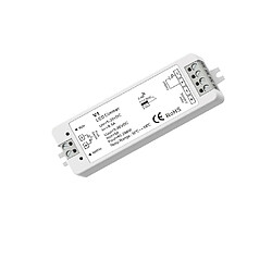 Acheter Ledkia Contrôleur Variateur Ruban LED 5/12/24/36V DC Monochrome compatible avec Télécommande RF et Bouton-Poussoir Blanc