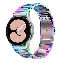 Bracelet en métal 3 perles, coloré pour votre Samsung Galaxy Watch4 Active 40mm/44mm/Watch4 Classic 42mm/46mm