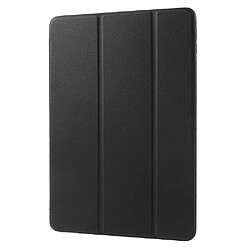 Etui en PU tablette support plié ennoir pour votre Apple iPad 9.7 (2017)