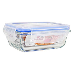 Totalcadeau Lunch box avec couvercle hermétique (180 cc) (12,7 x 9 cm) boite de conservation pas cher