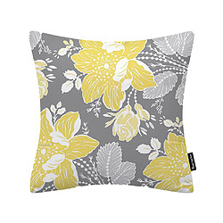 Avis 18 ""rétro Fleur Taie D'oreiller Canapé Jeter Housse De Coussin Velours Décor à La Maison 4