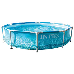 INTEX Piscine Beachside Metal Frame 305x76 cm