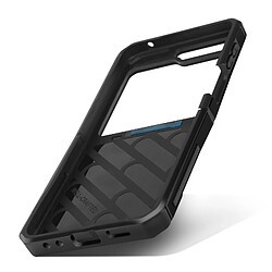 Avizar Coque Antichoc pour Samsung Z Flip 5 Anti-chutes 3m Béquille Defender Noir pas cher