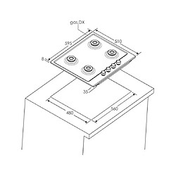 Table de cuisson