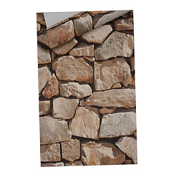 Avis 3D Retro Rocks Stone Wall Paper Backdrop Wall Covering Murales de papier Decal B