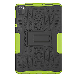 Coque en TPU robuste, anti-rayures, avec béquille vert pour votre Xiaomi Pad 5/Pad 5 Pro