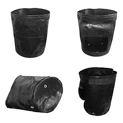 Avis Wewoo 2 PCS 7 Gallons Plantation De Pommes De Terre PE Sacs En Tissu Culture Jardin Pots De De Légumes Cultiver Des Ferme Fournitures De