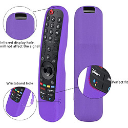 Avis SANAG etui De Protection En Silicone Pour Lg Magique 2021 2022 Telecommande, Mr21Ga Mr21Gc Mr22Ga Mr22Gn, Housse Coque Pour Lg Telecommande, Antiderapage, Antisismique, Lavable(Violet)