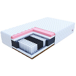 Kids Literie Matelas LIVRA - Mémoire de Forme - Latex - Epaisseur 22 cm