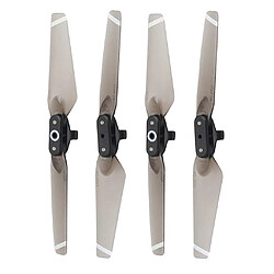 4 pcs accessoires d'hélice pour dji spark drone rc pièces de rechange transparent noir