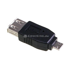 adattatore inline micro-b maschio a usb-a femmina [31604]