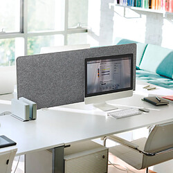 Avis Cloison acoustique de bureau FLEXMIUT 3D 120x60x2,1 plastique gris hjh OFFICE