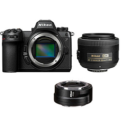 Nikon Z6 III Appareil photo sans miroir + Nikon FTZ II Mount Adapter + Nikon AF-S 35mm f1.8G DX