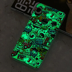 Acheter Wewoo Coque Étui de protection TPU antichoc Luminous Rubbish Pattern pour Xiaomi Redmi Note 7