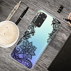 Coque en TPU IMD mince fleur en dentelle pour votre Xiaomi Redmi Note 11 Pro 5G (Qualcomm)/Redmi Note 11 Pro 4G (MediaTek)