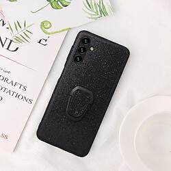 Coque en TPU + PU avec béquille Paillettes noires pour votre Samsung Galaxy A13 5G