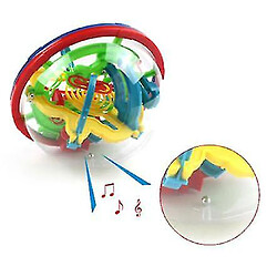 Universal 3D Magic Labyrinth Ball Puzzle Jouet Scroll IQ Ball 100 Steps Balance Brain Trailer.