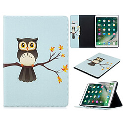 Etui en PU impression de motifs avec support hibou pour votre Apple iPad 10.2 (2019)