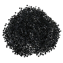 20 Gross / 2880 Pcs Hot Fix Pierres De Strass Flatback Fer Sur 3mm - Noir