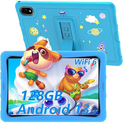 NC Tablette tactile pour Enfants DOOGEE U10 KID 10.1pouce IPS 9Go+128Go/soutien TF 1 To - Android 13.0 WiFi6 Batterie 5060mAh - Bleu