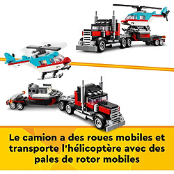 Avis 31146 Le camion remorque avec hélicoptère LEGO® Creator