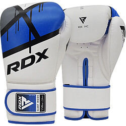 RDX Sports RDX F7 Ego Gants de Boxe 10oz Bleu Cuir PU - RDX - BGR-F7U-10oz