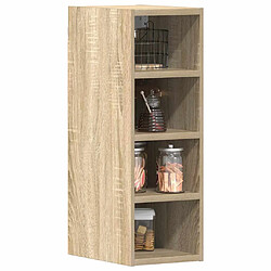 vidaXL Armoire suspendue chêne sonoma 20x29,5x60 cm bois d'ingénierie