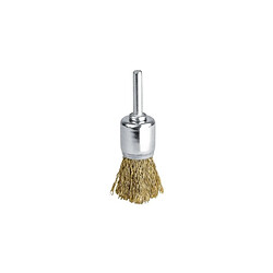 SCID Brosse pinceau fils acier laitonné ondulés ls 15 4500