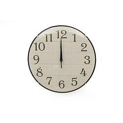 Horloge Murale Romimex Blanc Plastique 30 x 30 x 2 cm