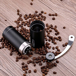 Universal Broyeur à cones Portable Home Inox Réglable Voyage Broyeur à café Manuel de tofu à manivelle noire polyvalente | Broyeur à café artisanal