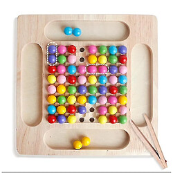 Universal Puzzle en bois pour enfants Puzzle, perles, élimination, concentration et concentration Formation Education pas cher