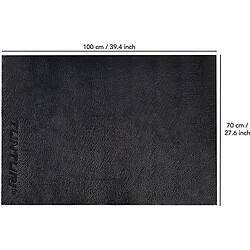 Tunturi TNT 14TUSFU114 Tappetino Protezione Pavimento 100x70cm Nero