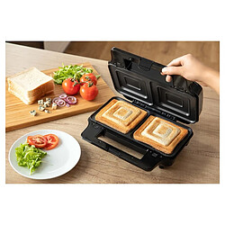 Acheter Sencor SSM 9977CH gaufrier et appareil à croque-monsieur 900 W Noir, Champagne