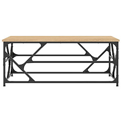 Acheter ComfortXL Table Basse Chêne Sonoma 100x50x40 Cm Bois D'ingénierie